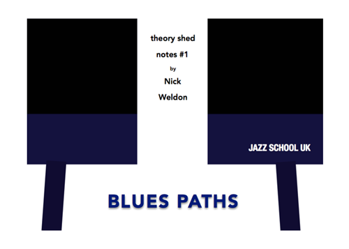 Blues Paths jazz theory book